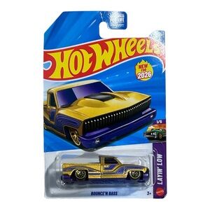 Hot Wheels 2026 A Case BOUNCE'N BASS #1/5 Layin’ Low New Casting For 2026